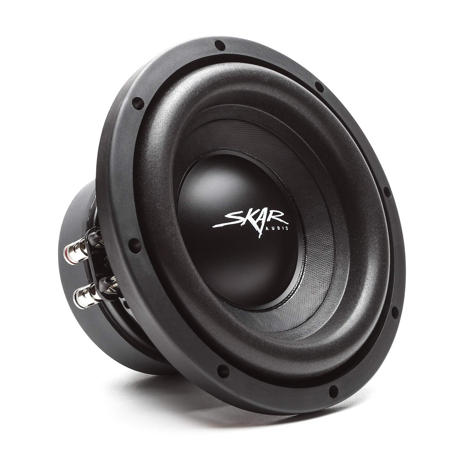 Skar Audio Dual 8 1,400W SDR Series Subwoofer Bass Package with Loaded Enclosure & Amplifier - Black